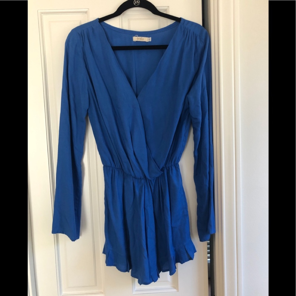 Blue romper